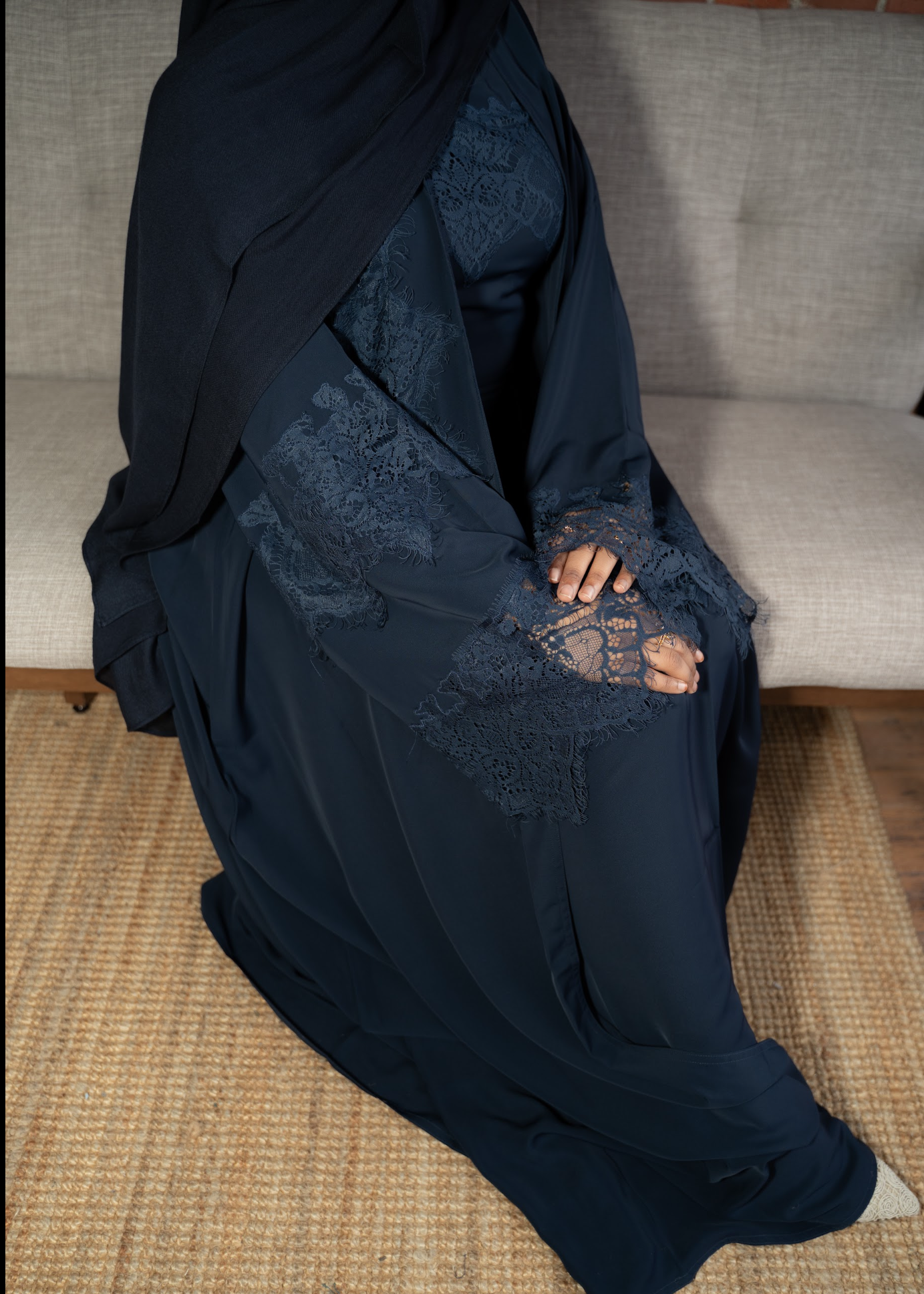 Midnight Navy Lace  (preorder)